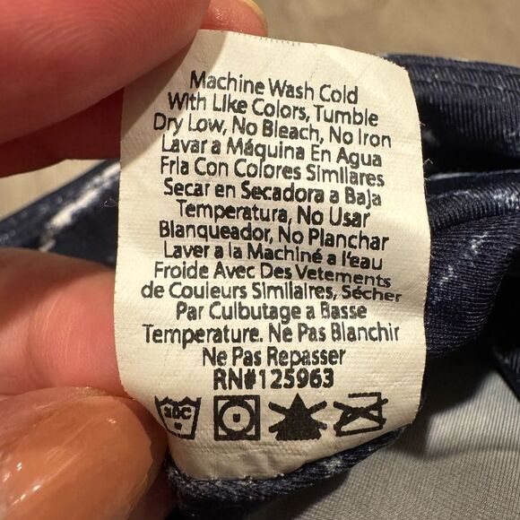 Beyond Yoga Lux Dunes Ripple Effect Tie Dye High Waisted Legging Blue Sz Small - Picture 7 of 11